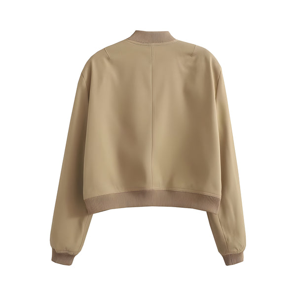 The Nyssa Long Sleeve Cropped Jacket