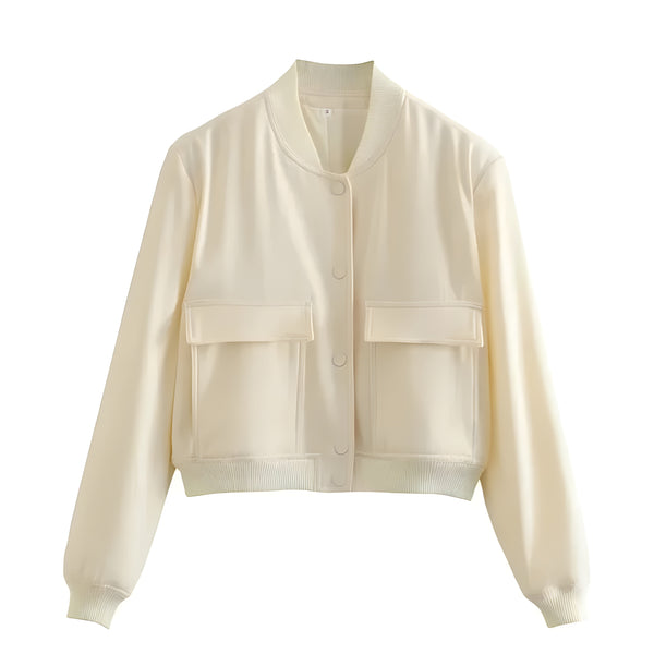 The Illyria Long Sleeve Cropped Jacket