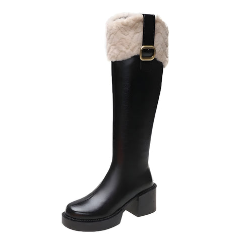 The Corinna Faux Fur Boots