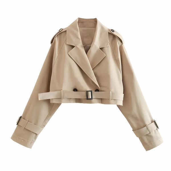 The Eudora Long Sleeve Cropped Jacket