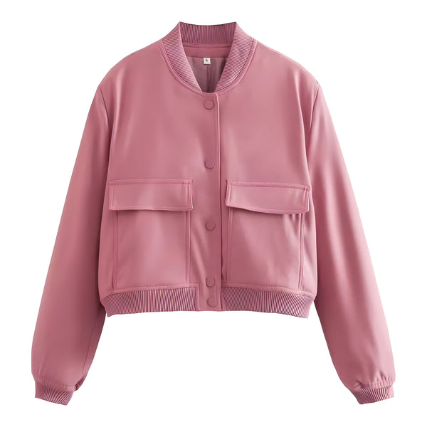 The Nyssa Long Sleeve Cropped Jacket