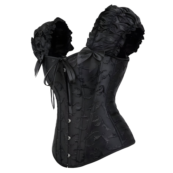 The Ruth Ruffled Sleeve Corset Top