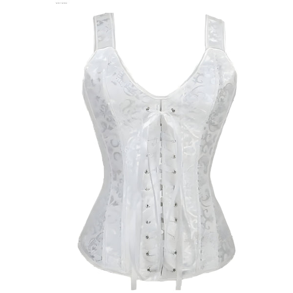 The Elspeth Jacquard Corset Top