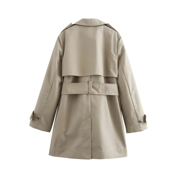 The Galene Long Sleeve Trench Coat