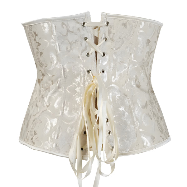 The Maura Jacquard Corset Top