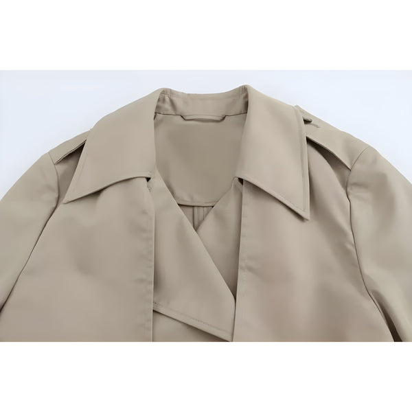 The Galene Long Sleeve Trench Coat