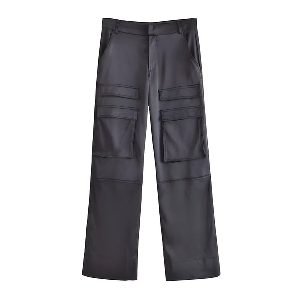 The Cyra High Waist Cargo Pants