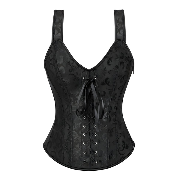 The Elspeth Jacquard Corset Top