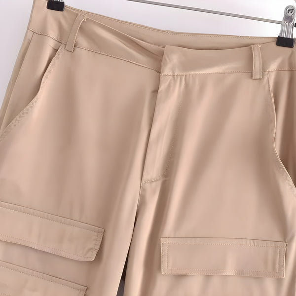 The Cyra High Waist Cargo Pants