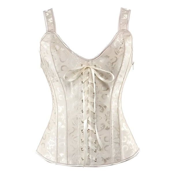 The Elspeth Jacquard Corset Top