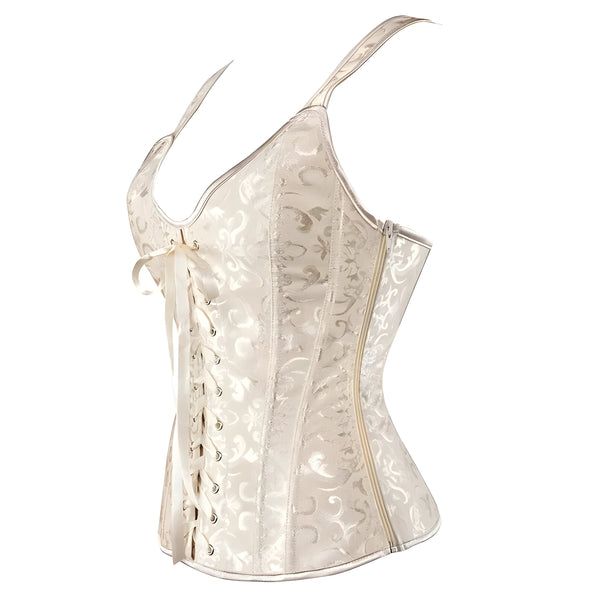 The Elspeth Jacquard Corset Top