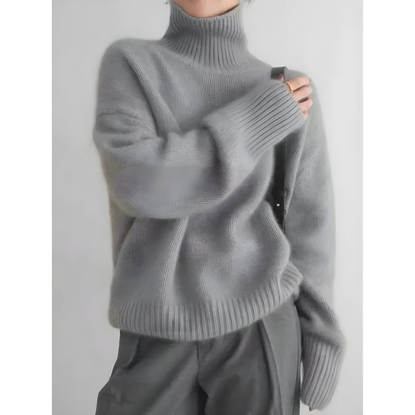 The Louisa Knitted Turtleneck Sweater