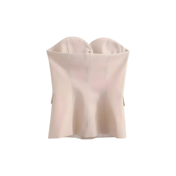 The Henrietta Strapless Corset Top