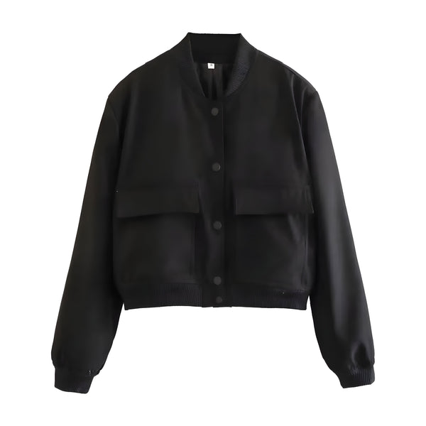 The Nyssa Long Sleeve Cropped Jacket