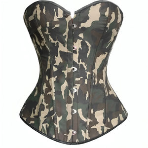 The Camo Rhapsody Corset Top