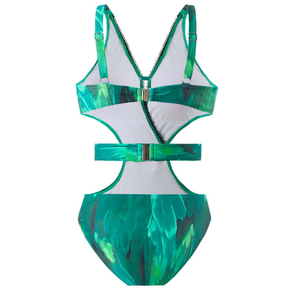 The Ariadne One-Piece Bikini Bathing Suit Cover Up Set