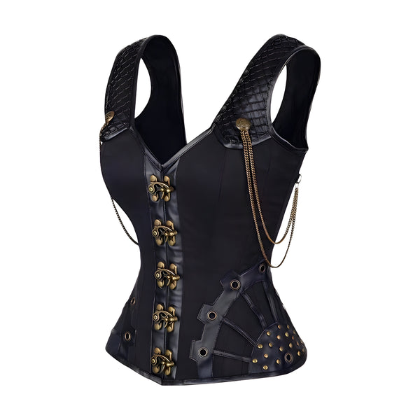 The Arabella Armor Lace Up Corset Top