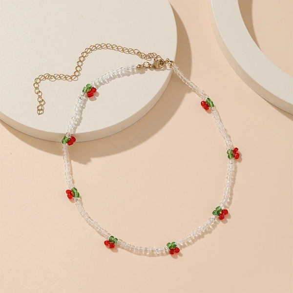 The Cherish Beaded Choker Necklace