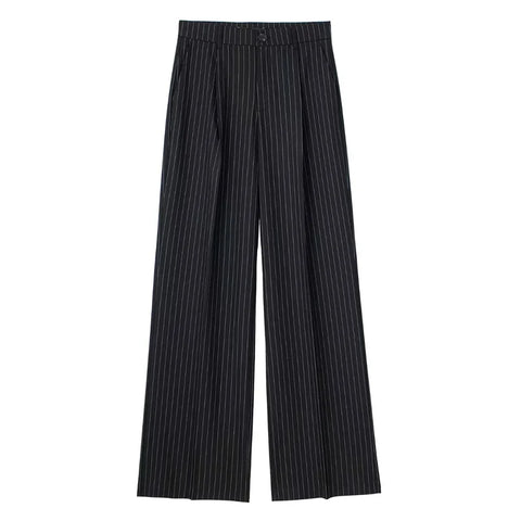 The Romilly High Waist Pencilstripe Pants