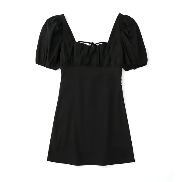 The Lucy Ruffled Sleeve Mini Dress