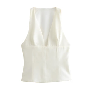 The Selene Sleeveless Blouse