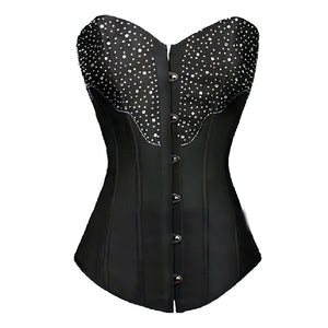 The Alexandria Sleeveless Corset Top