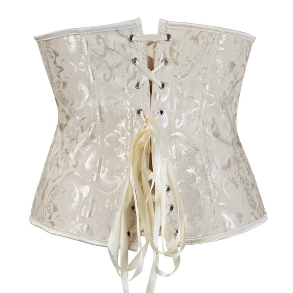 The Maura Jacquard Corset Top