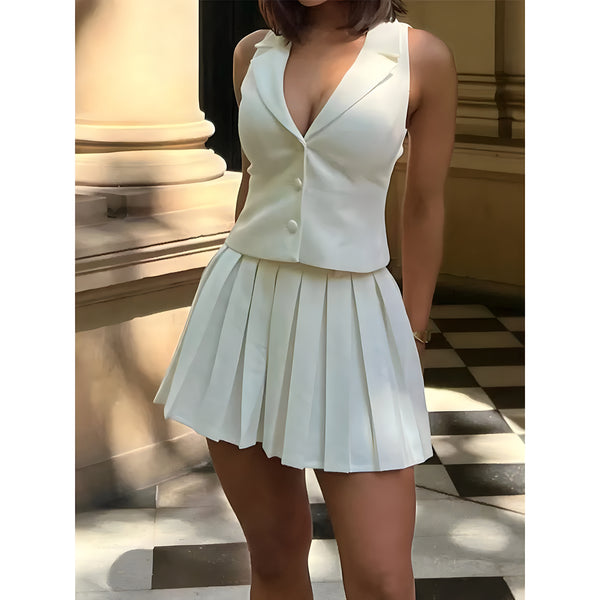 The Nysa Sleeveless Mini Dress