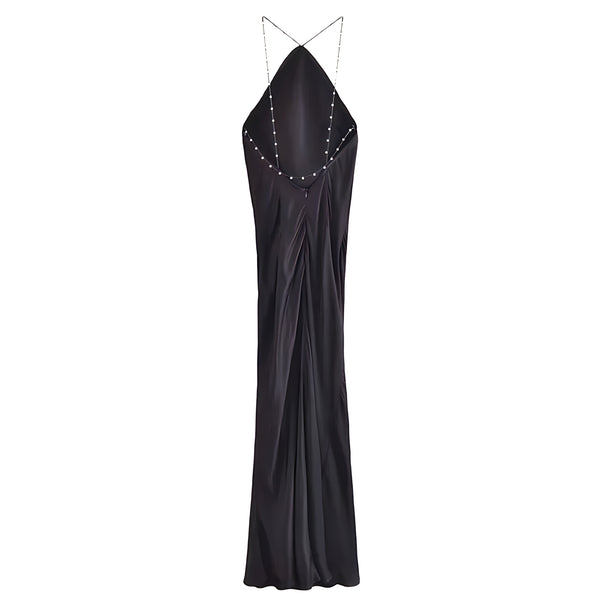 The Nocturne Off-Shoulder Maxi Dress