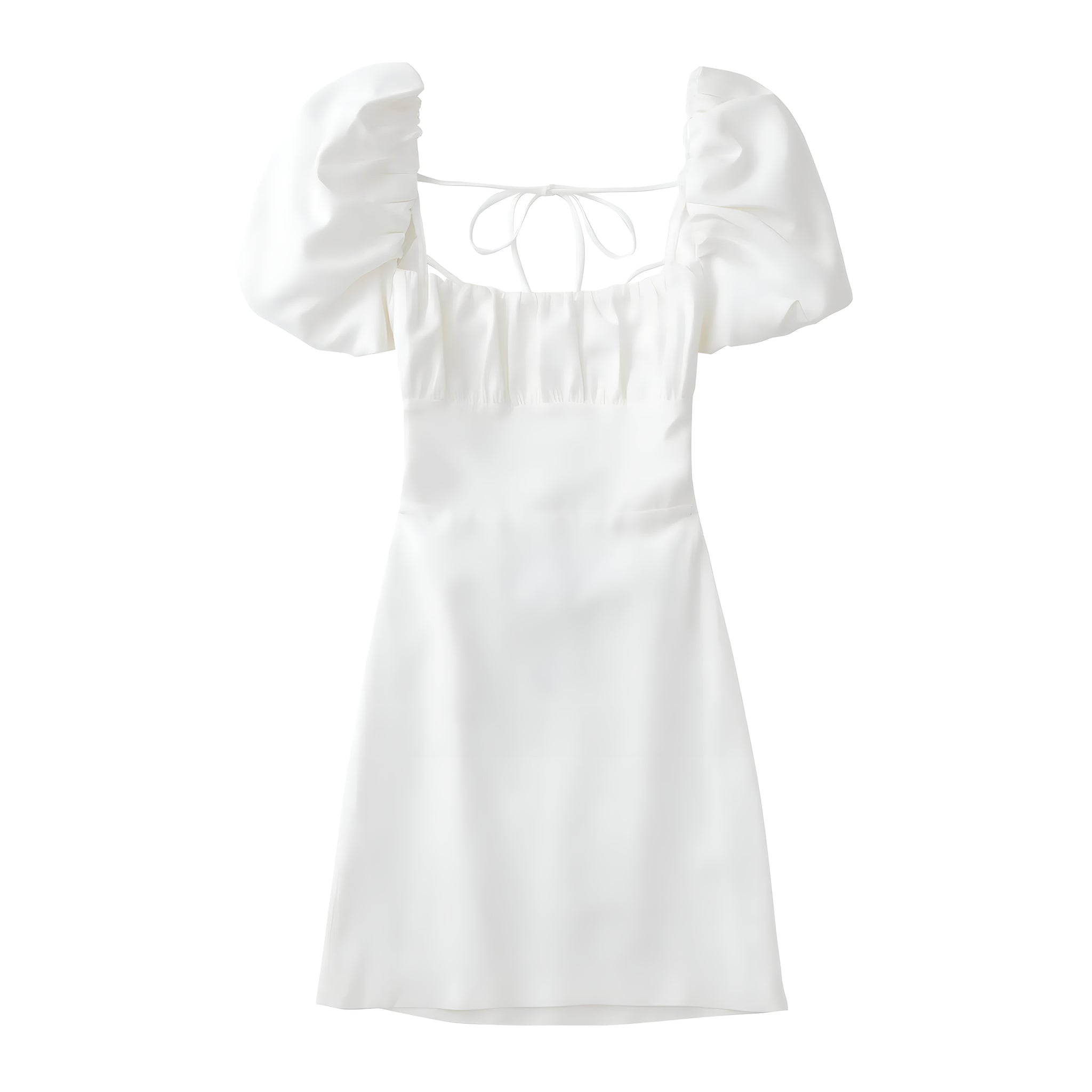 The Lucy Ruffled Sleeve Mini Dress