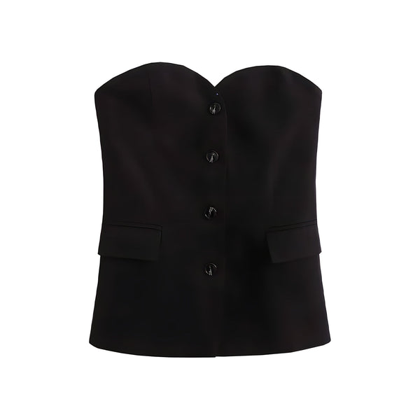 The Henrietta Strapless Corset Top