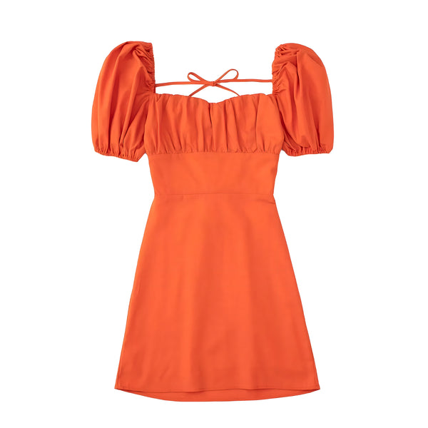 The Lucy Ruffled Sleeve Mini Dress