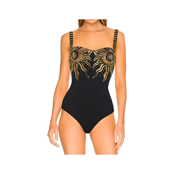 The Fiorella One-Piece Bikini Bathing Suit Cover Up Set