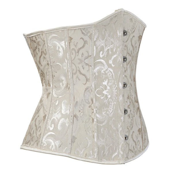 The Maura Jacquard Corset Top