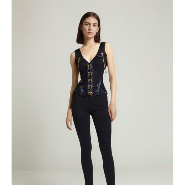 The Arabella Armor Lace Up Corset Top