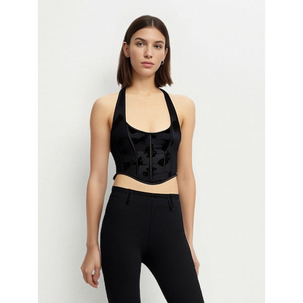 The Mercer Halter Corset Top